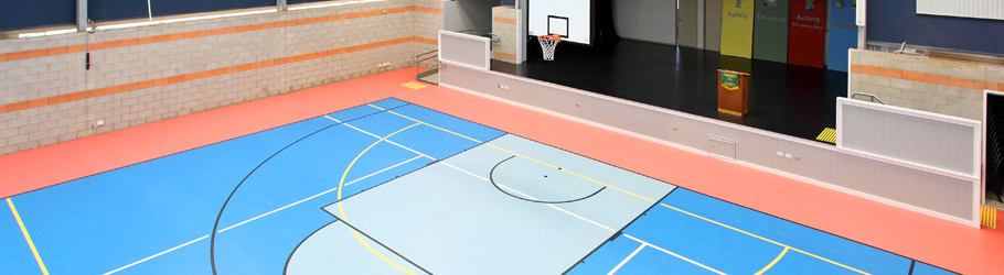 Darling High State School, Queensland, Australia - Decoflex™ Universal Indoor Sports Flooring